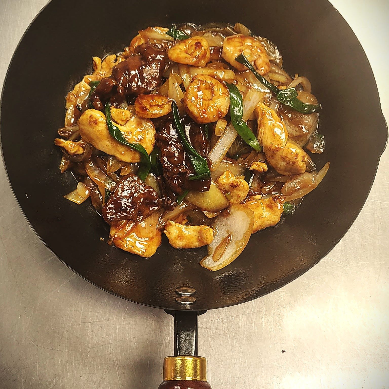 Mongolian Combo Lunch.