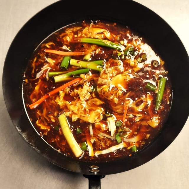 Hot & Sour Soup.