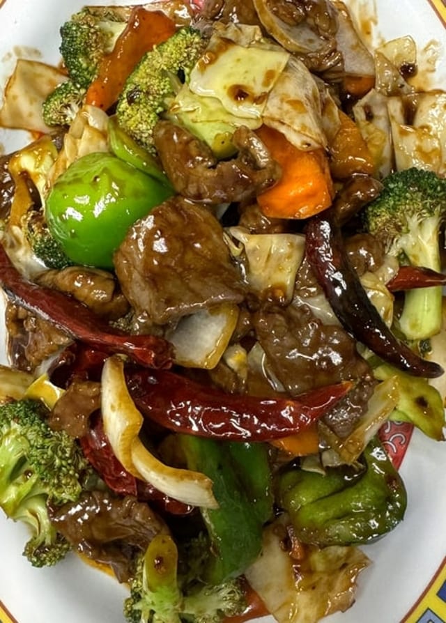 Kung Pao Beef Lunch.