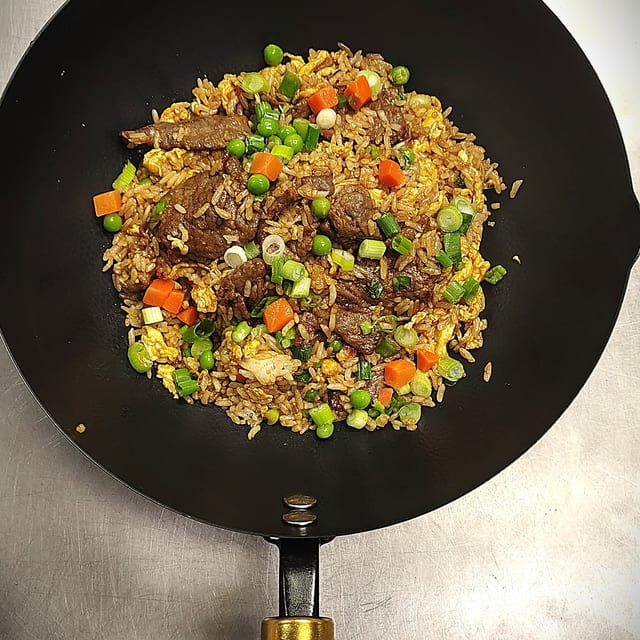 Beef Fried Rice Dinner.