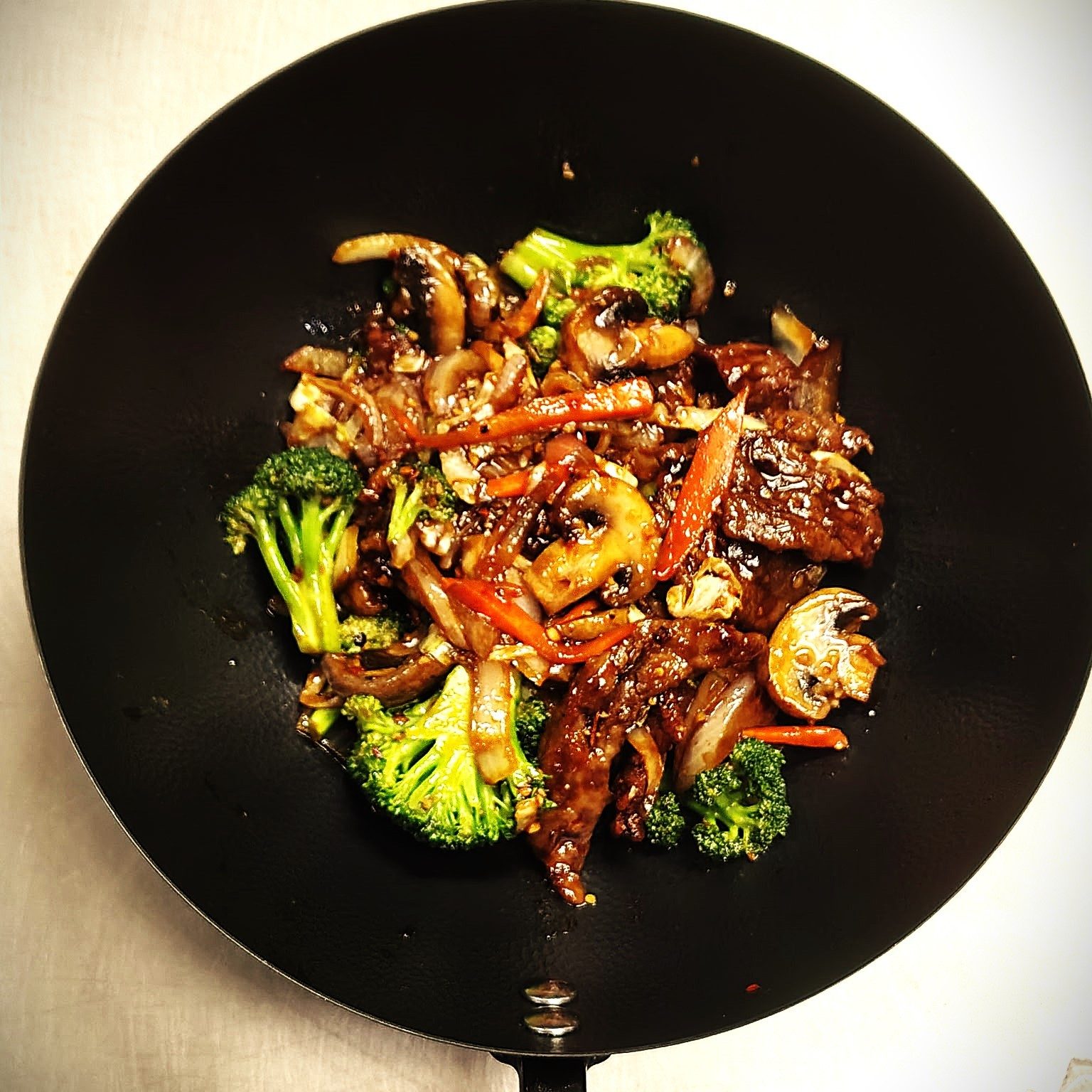 Garlic Beef Lunch.