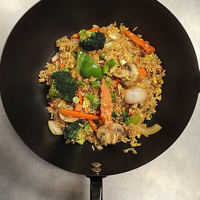 Veggie Fried Rice Dinner.