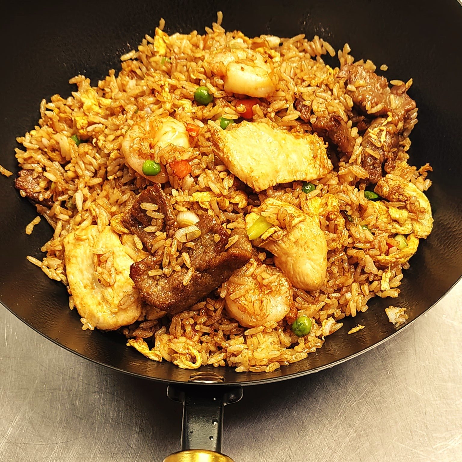 Combo Fried Rice Lunch.