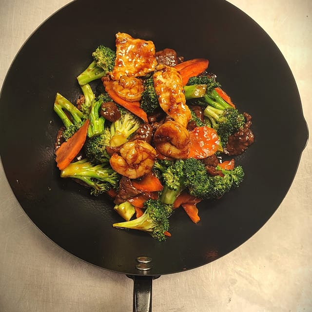 Combo with Broccoli Dinner.