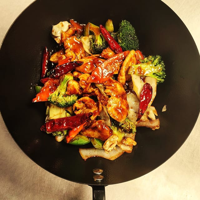 Kung Pao Chicken Dinner.