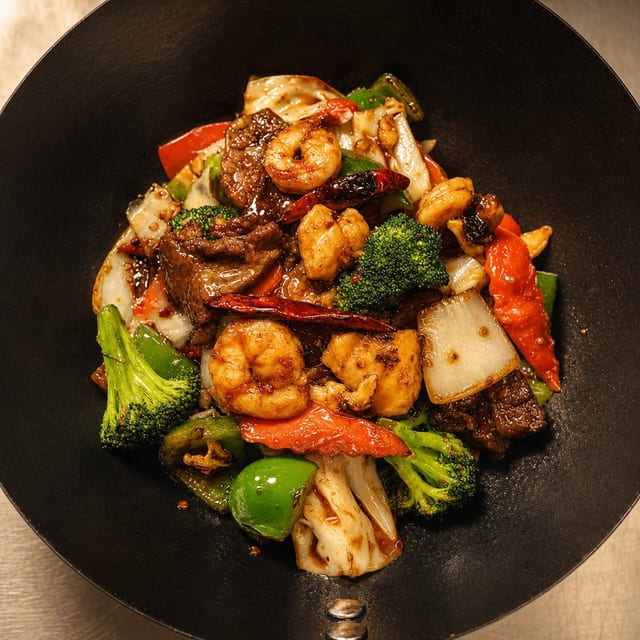 Kung Pao Combo Dinner.