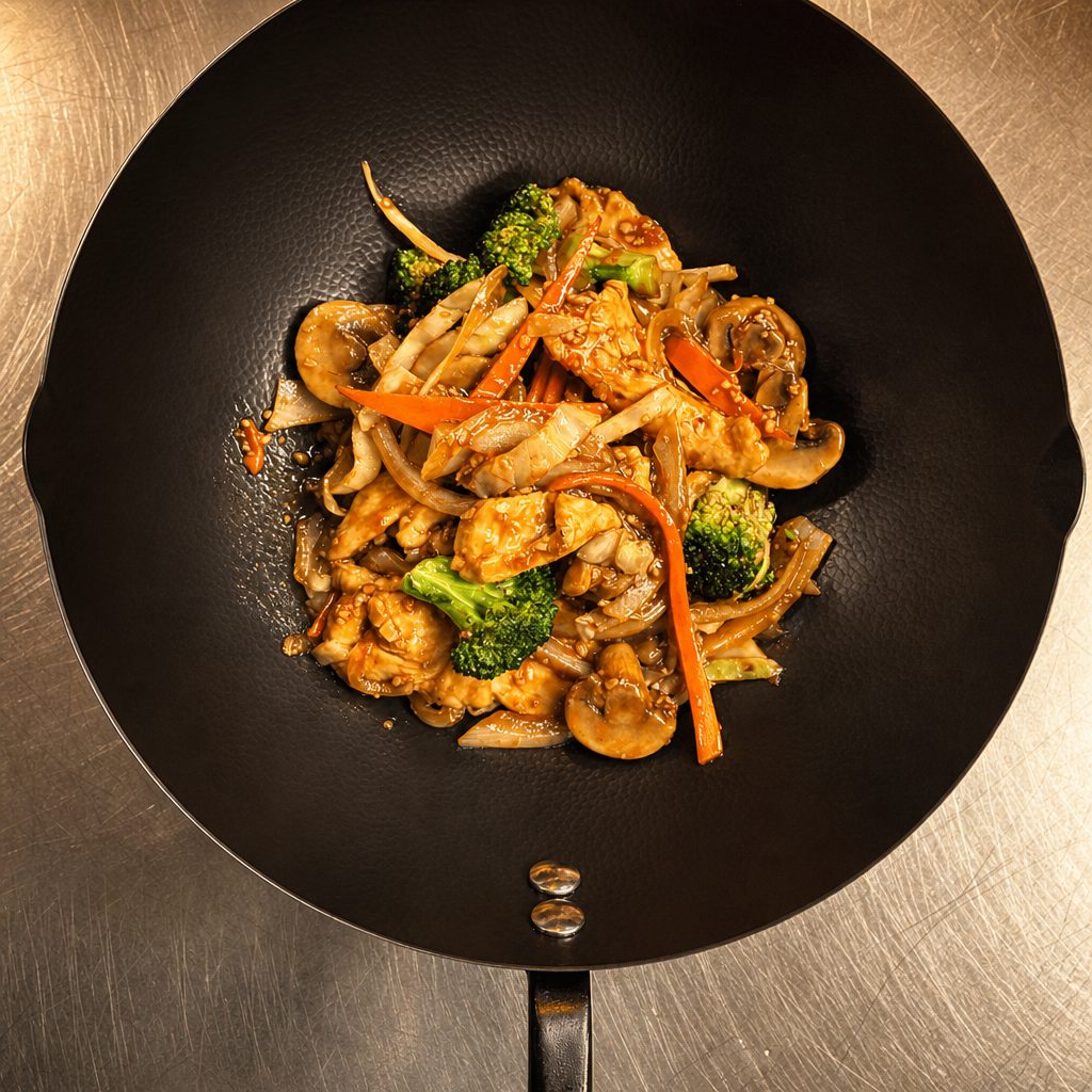 Garlic Chicken Dinner.