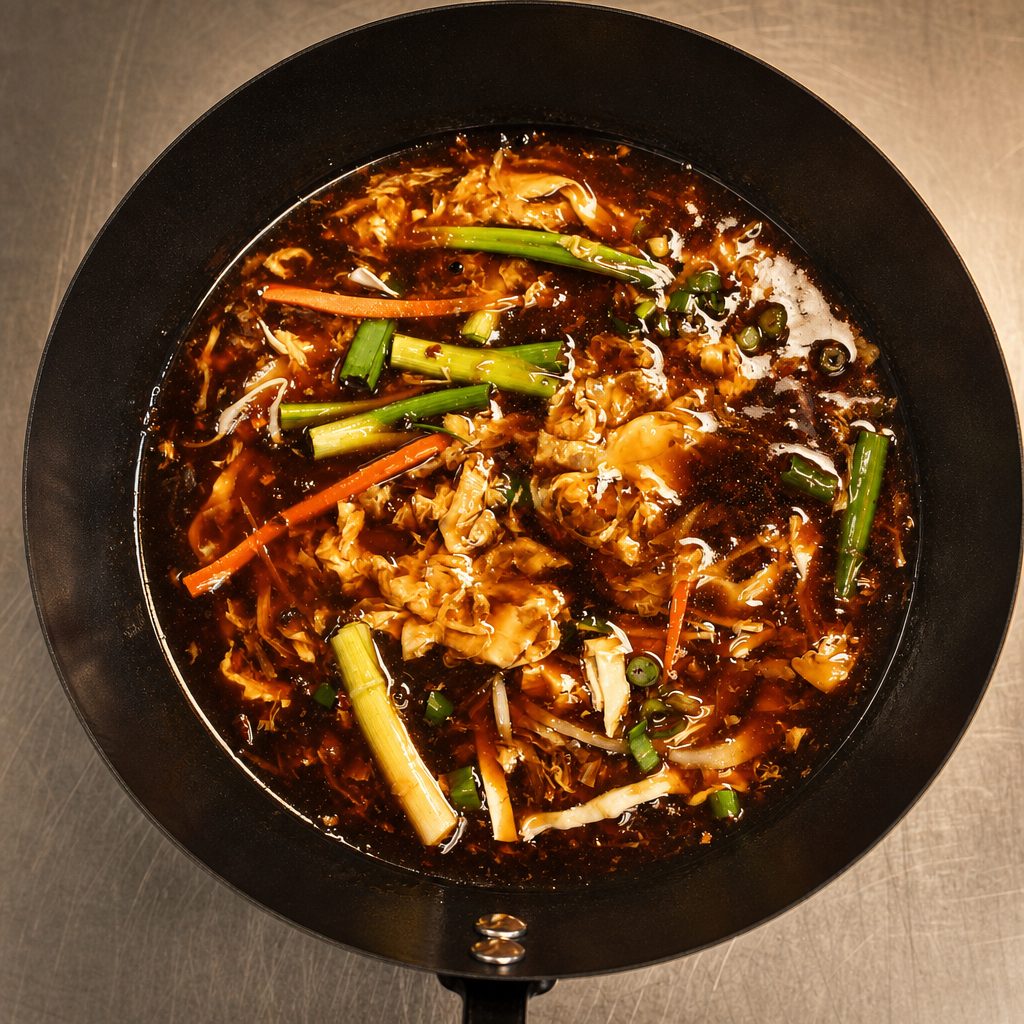 Hot & Sour Soup.