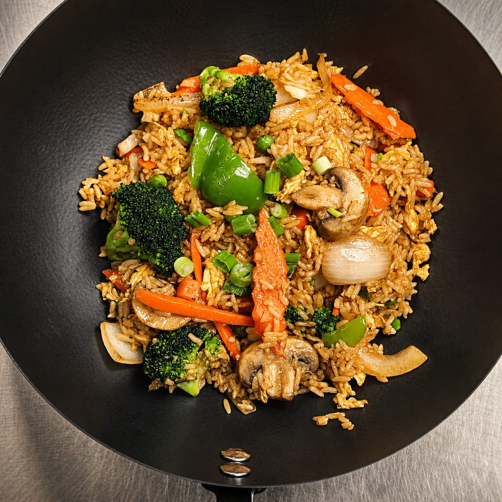 Veggie Fried Rice Dinner.