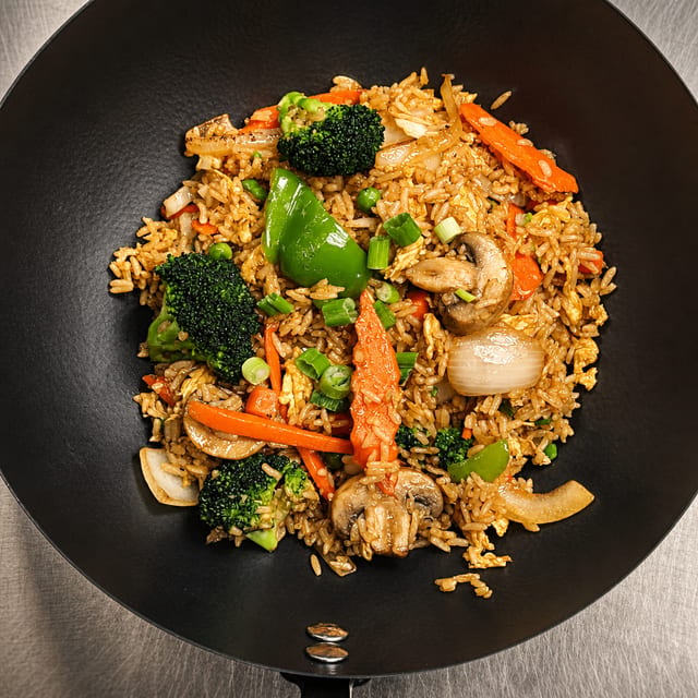 Veggie Fried Rice Dinner.