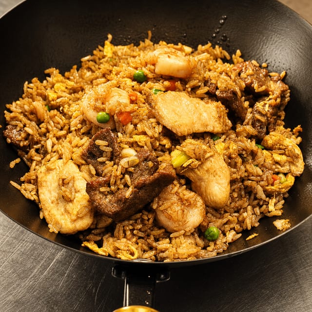 Combo Fried Rice Lunch.