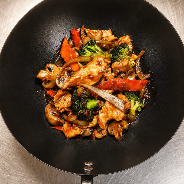 Hunan Chicken Lunch.
