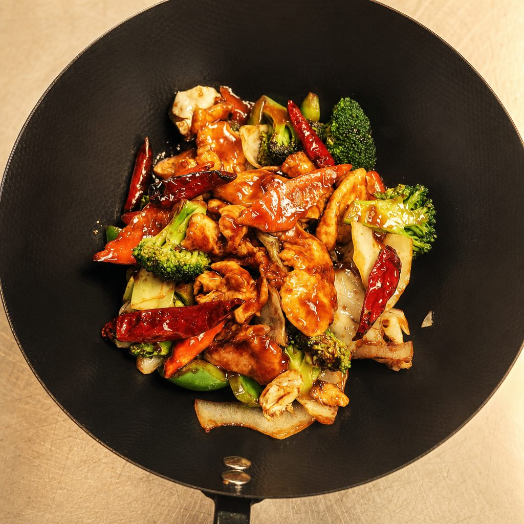 Kung Pao Chicken Lunch.