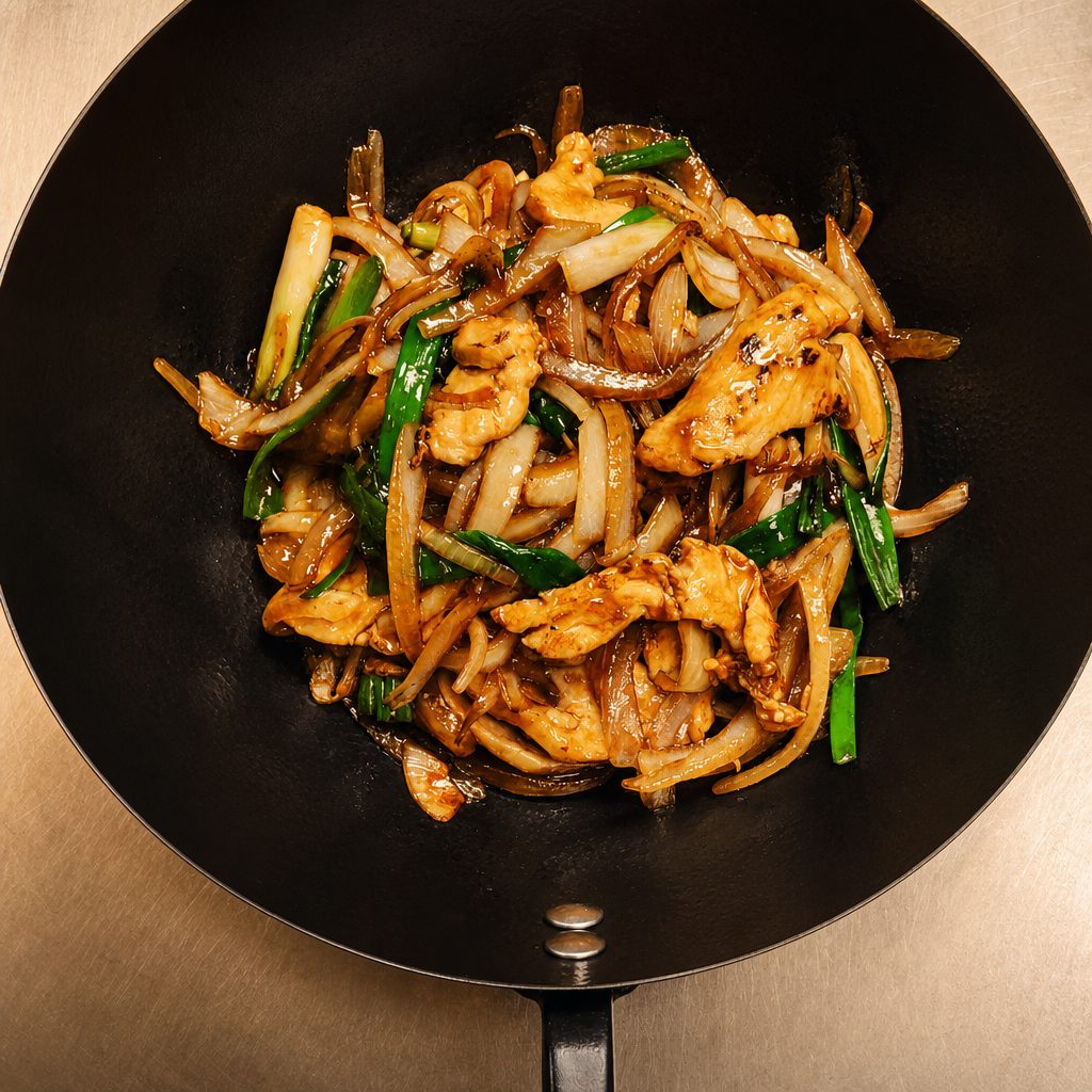 Mongolian Chicken Lunch.