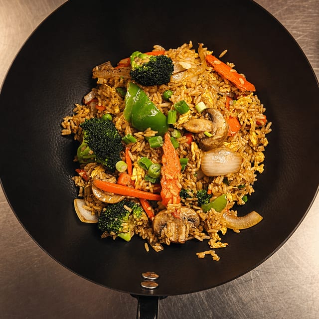 Veggie Fried Rice Lunch.