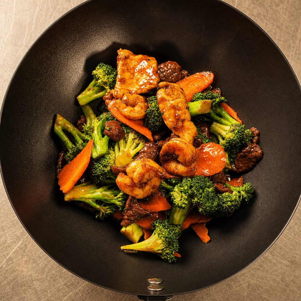 Combo with Broccoli Dinner.