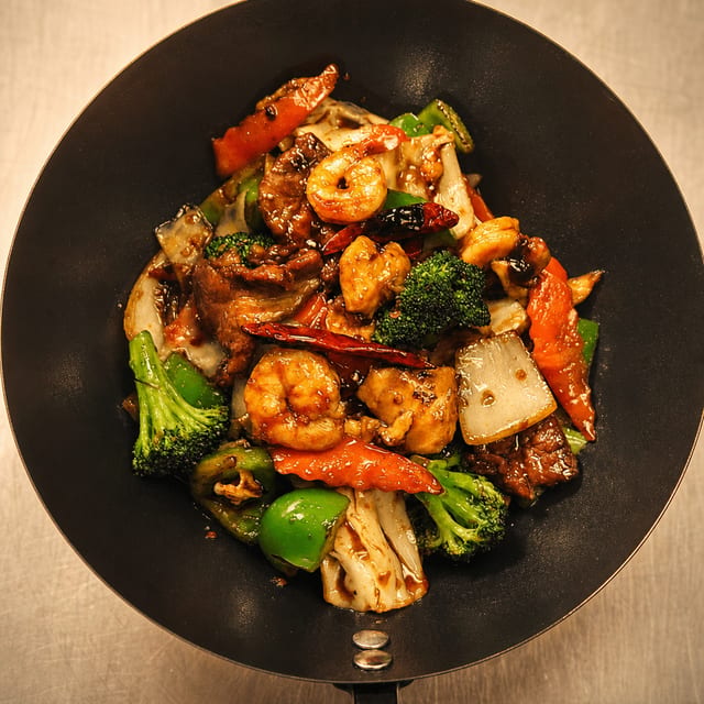 Kung Pao Combo Lunch.