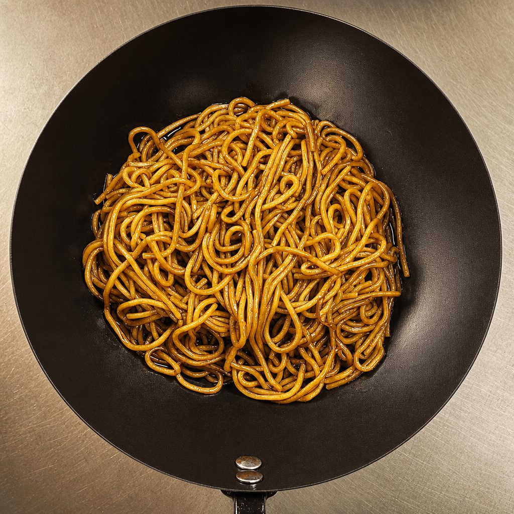 Plain Lo Mein Dinner.