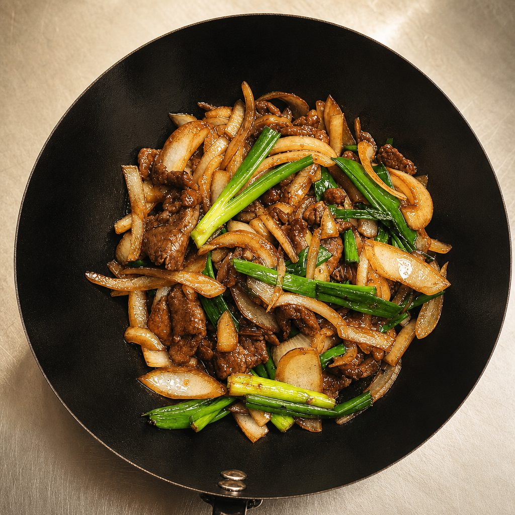Mongolian Beef Lunch.