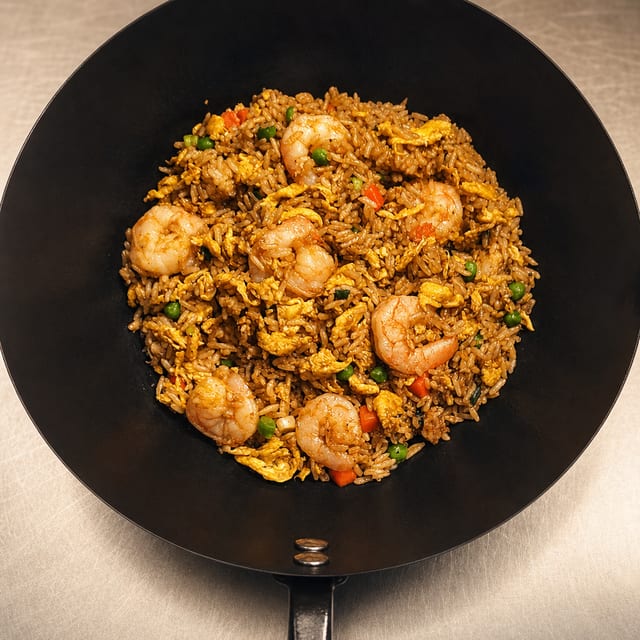 Shrimp Fried Rice Lunch.