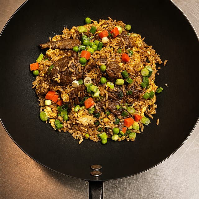Beef Fried Rice Lunch.