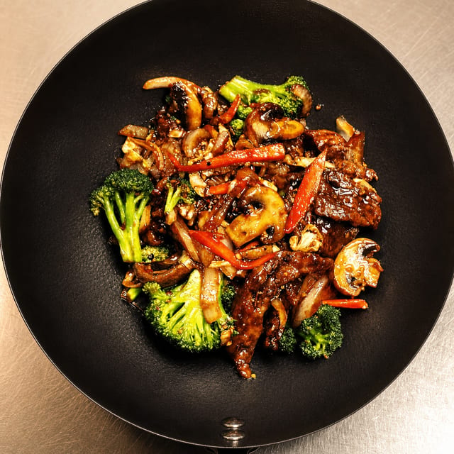 Garlic Beef Lunch.