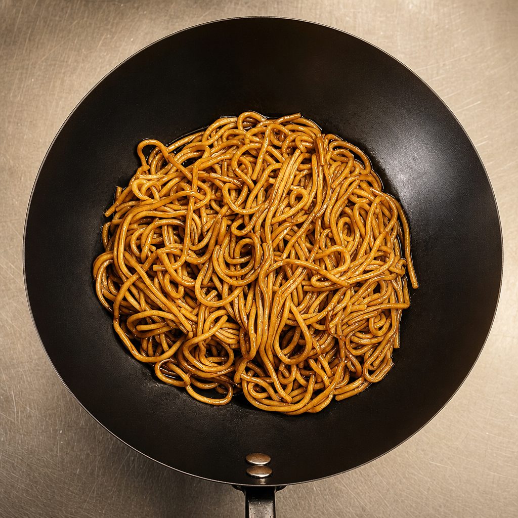 Plain Lo Mein Lunch.