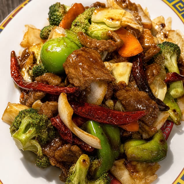 Kung Pao Beef Lunch.